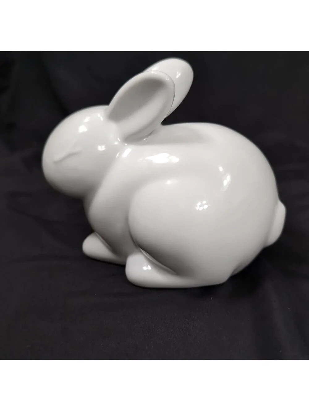 Target Vintage White Ceramic Rabbit Light Woodland Bunny Accent Lamp Tested